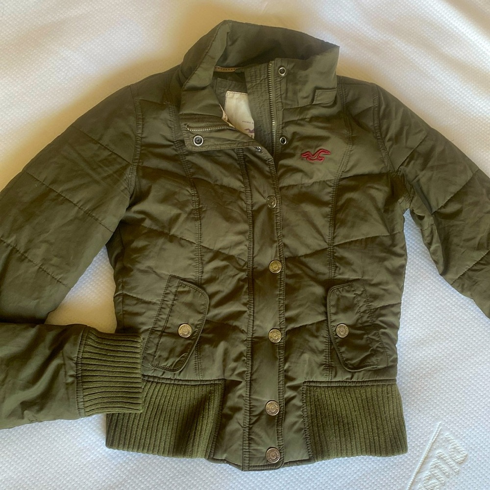 🌼 Vintage Y2K Hollister down feather jacket
